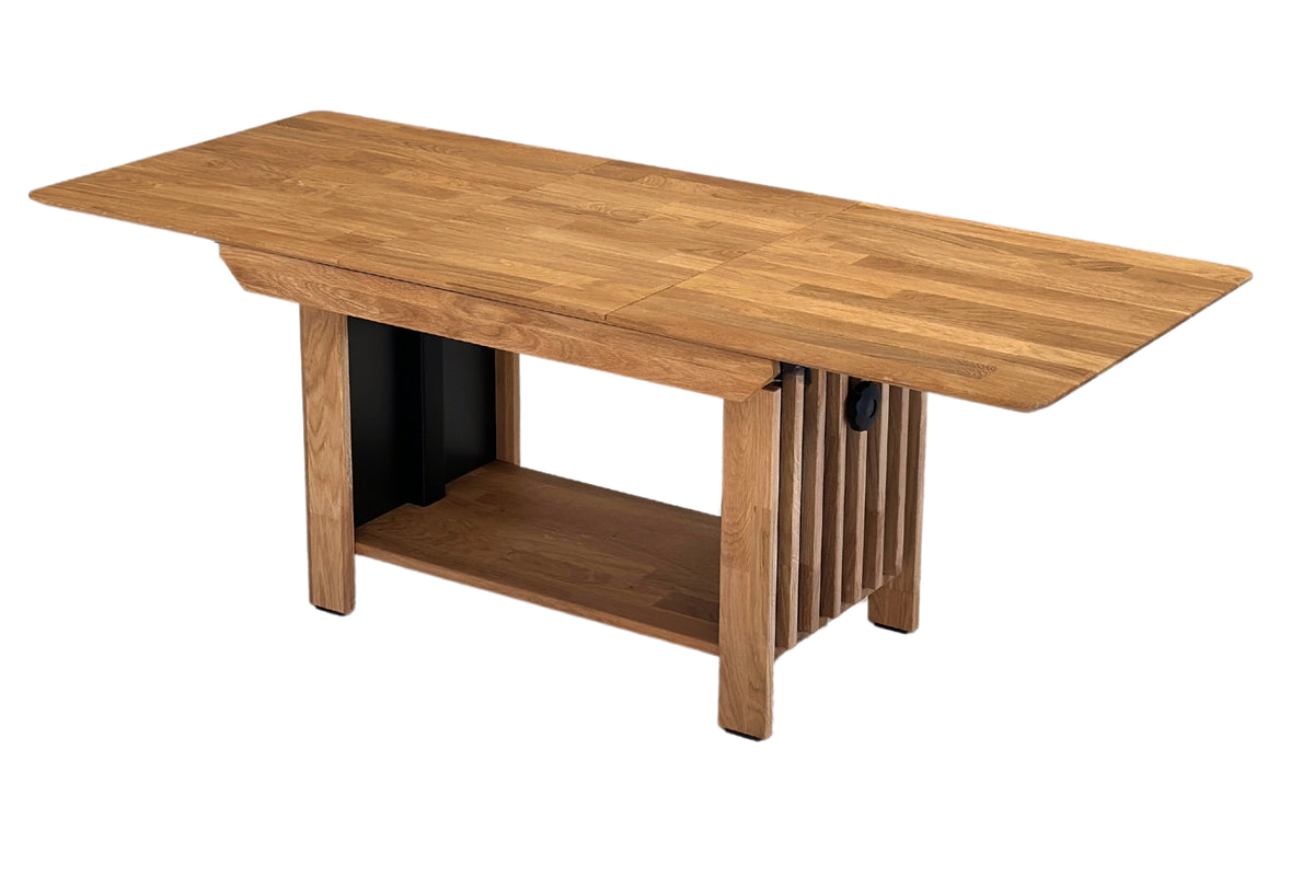 Extendable Oak Table "Metamorfoza"