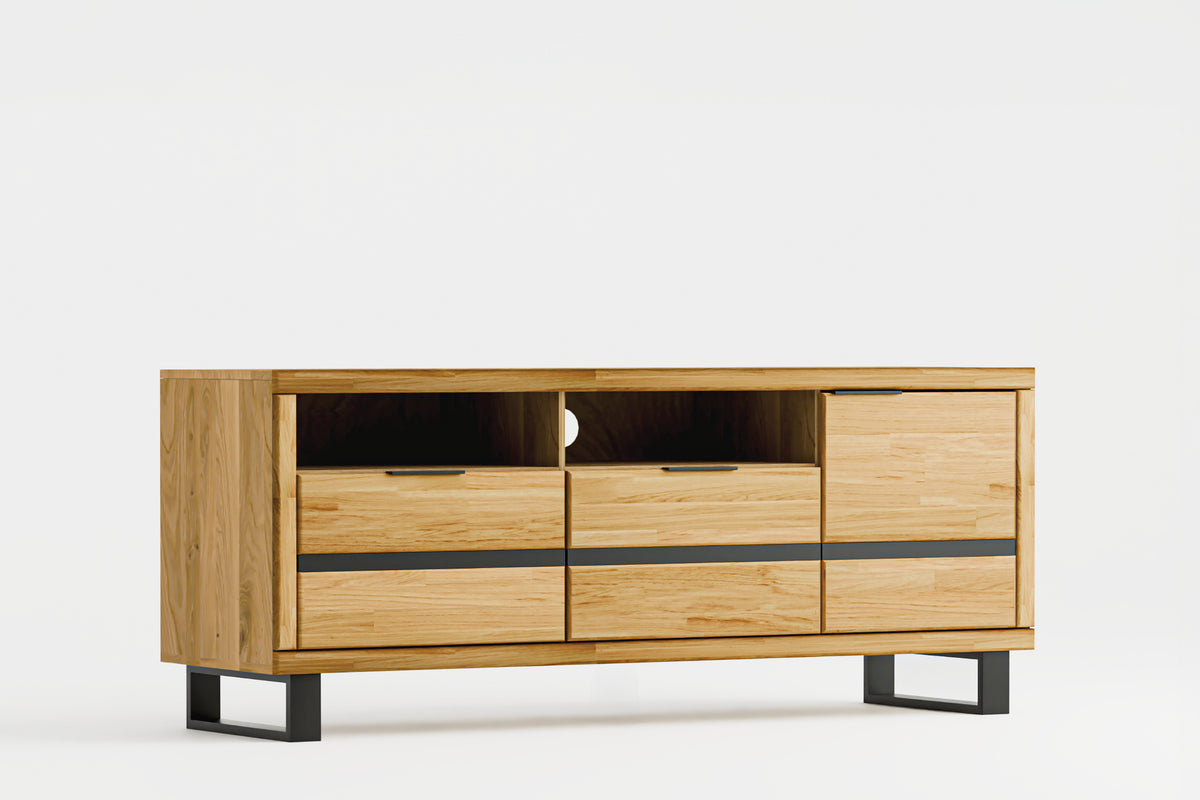 Beech TV Unit "Czarna Linia"