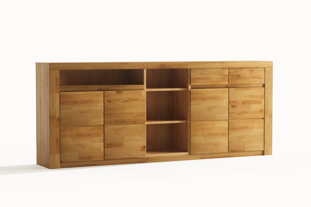 Beech Sideboard "Fala Drewna" (long)