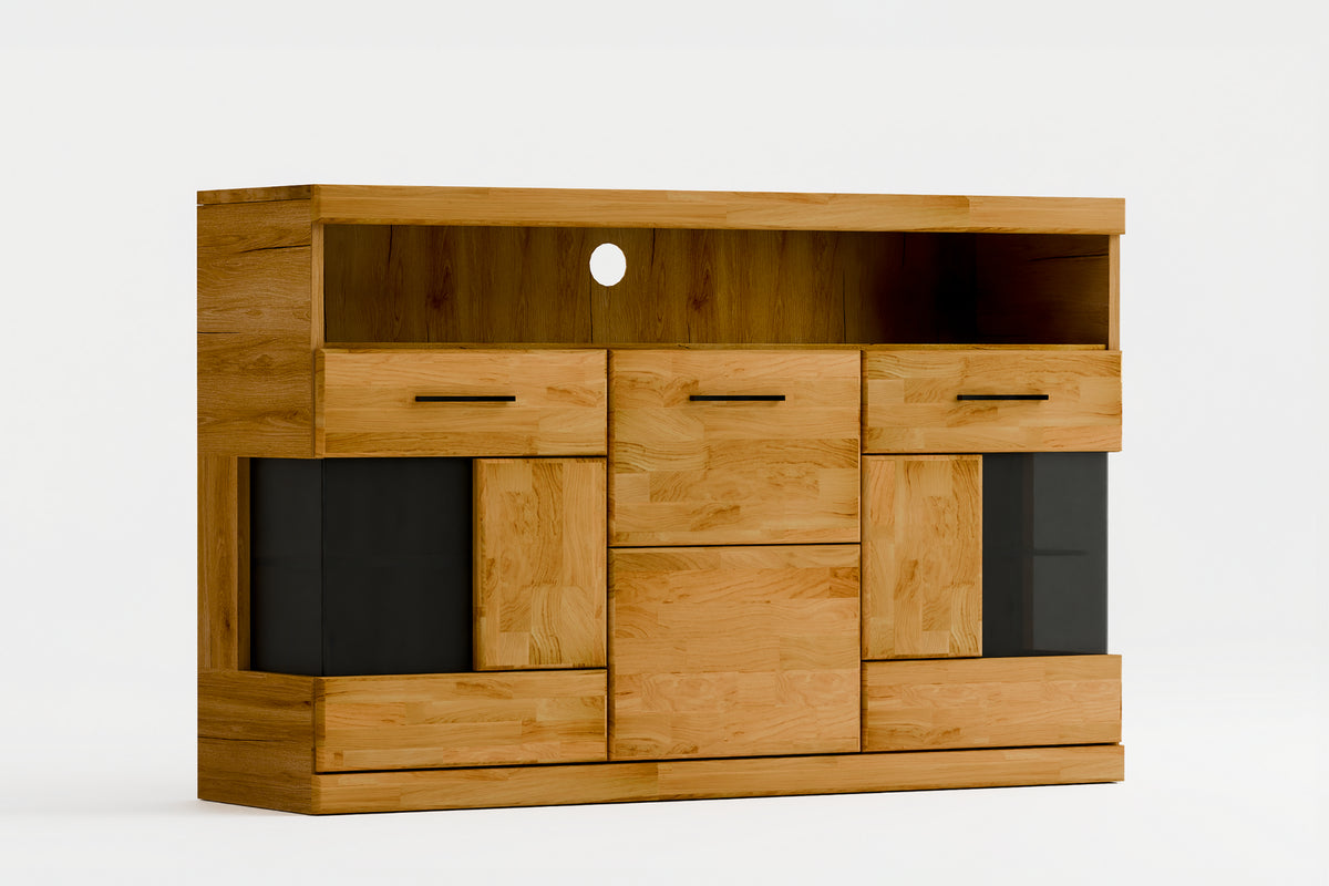 Beech Sideboard "Ciepły Wieczór" (wide)