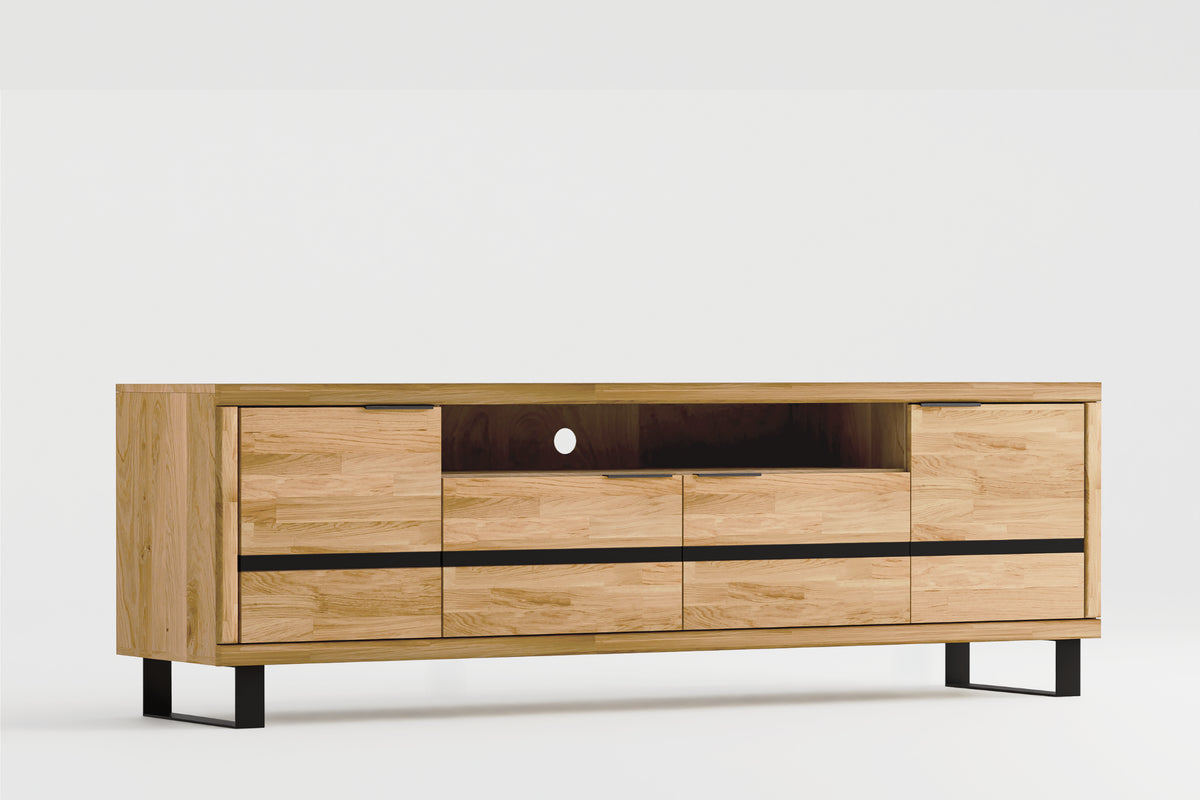 Beech TV Unit "Loft Natura"
