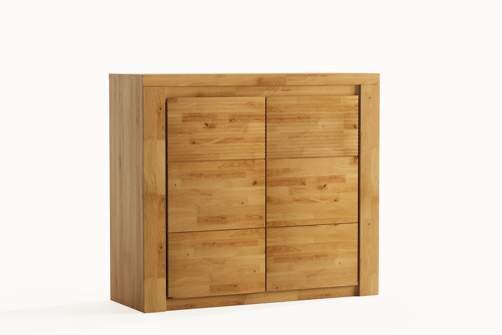 Beech Cabinet "Fala Drewna" (two-door)
