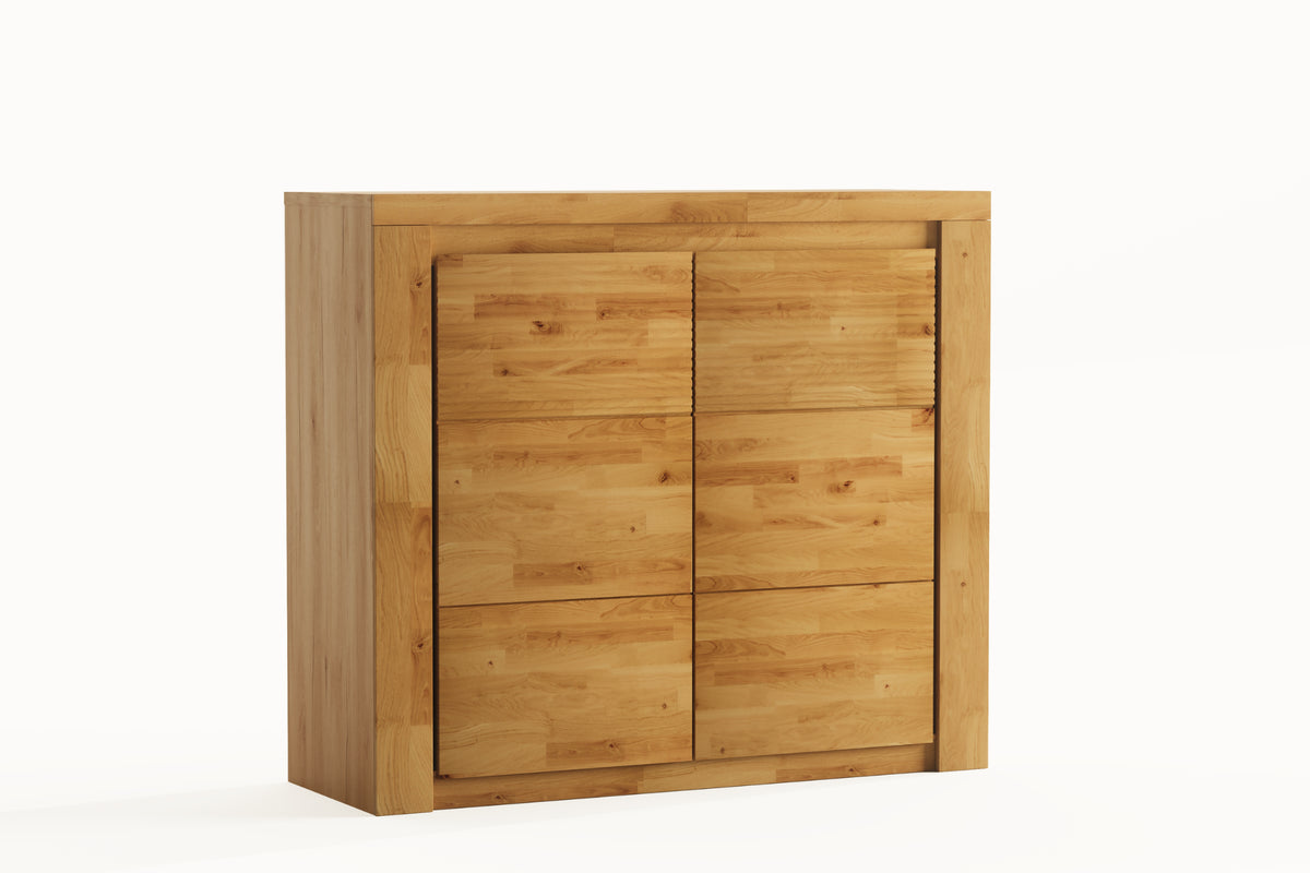 Beech Cabinet "Fala Drewna" (two-door)