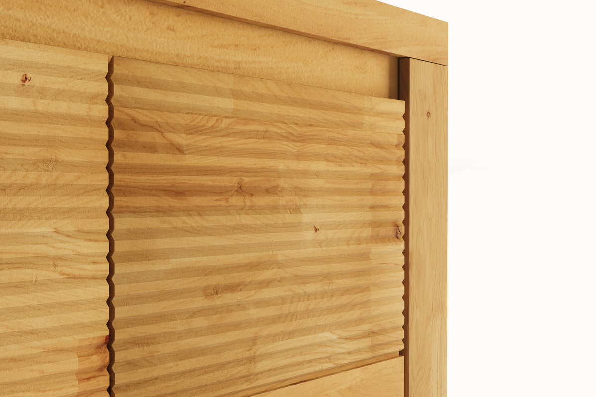 Beech Sideboard "Fala Drewna" (wide)