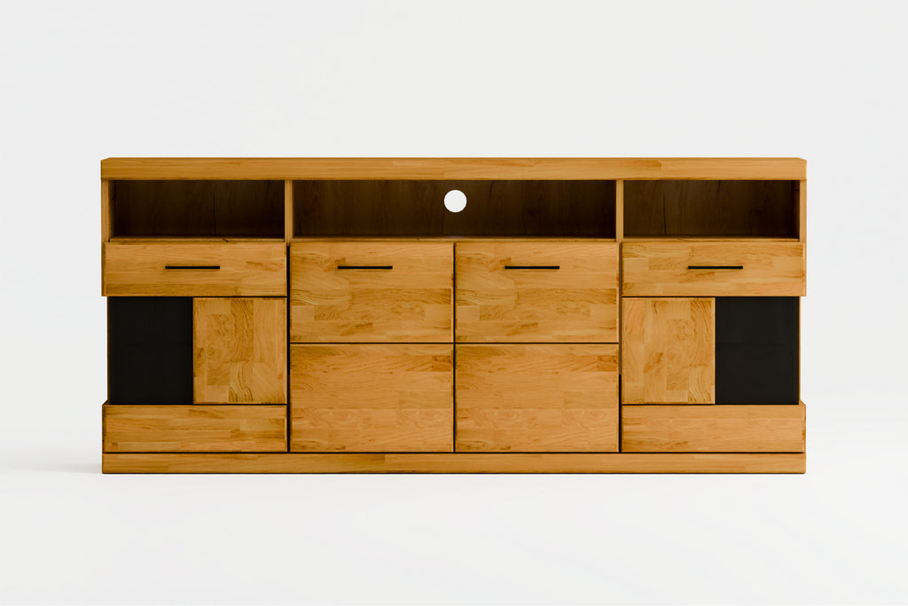 Beech Media Sideboard "Ciepły Wieczór" (XL)