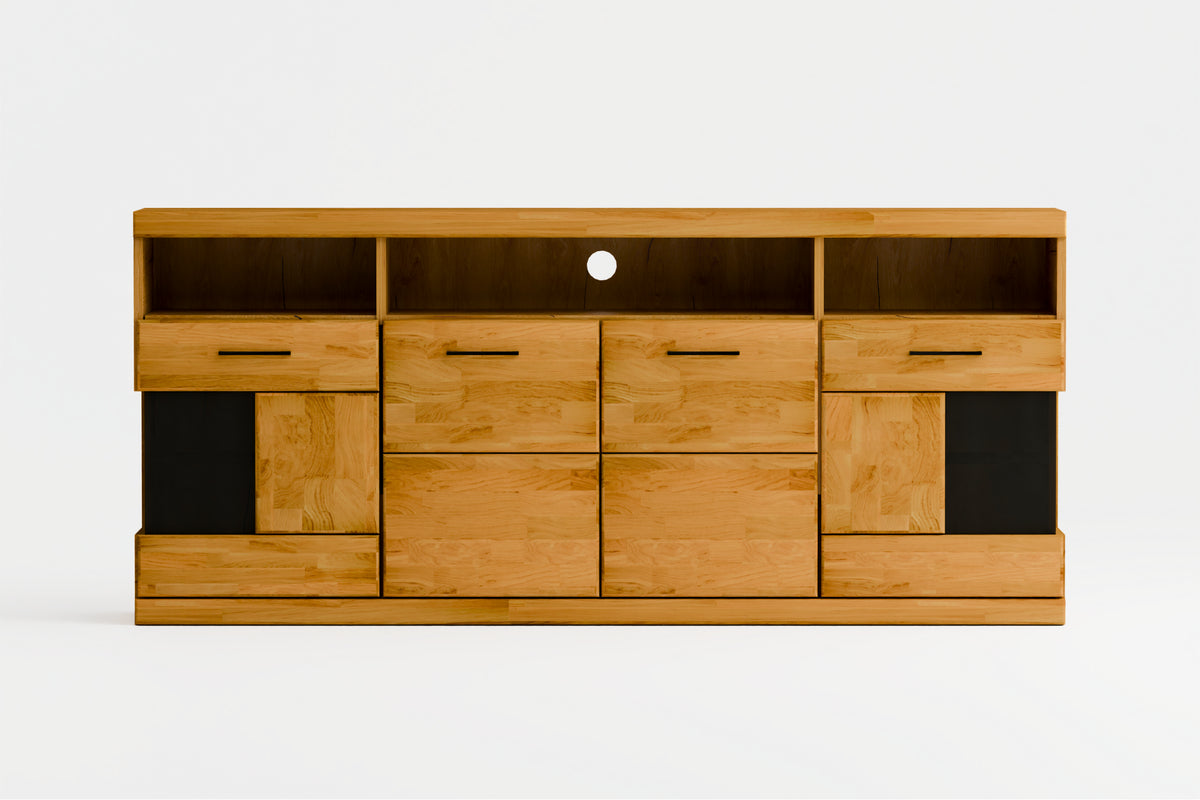 Beech Media Sideboard "Ciepły Wieczór" (XL)