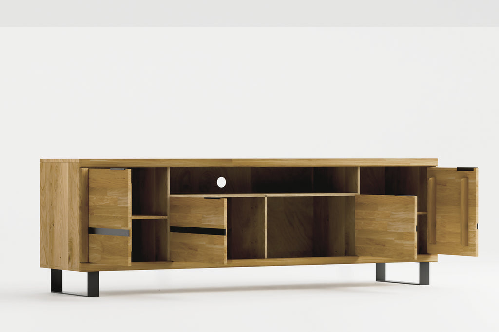 Beech TV Unit "Loft Natura"