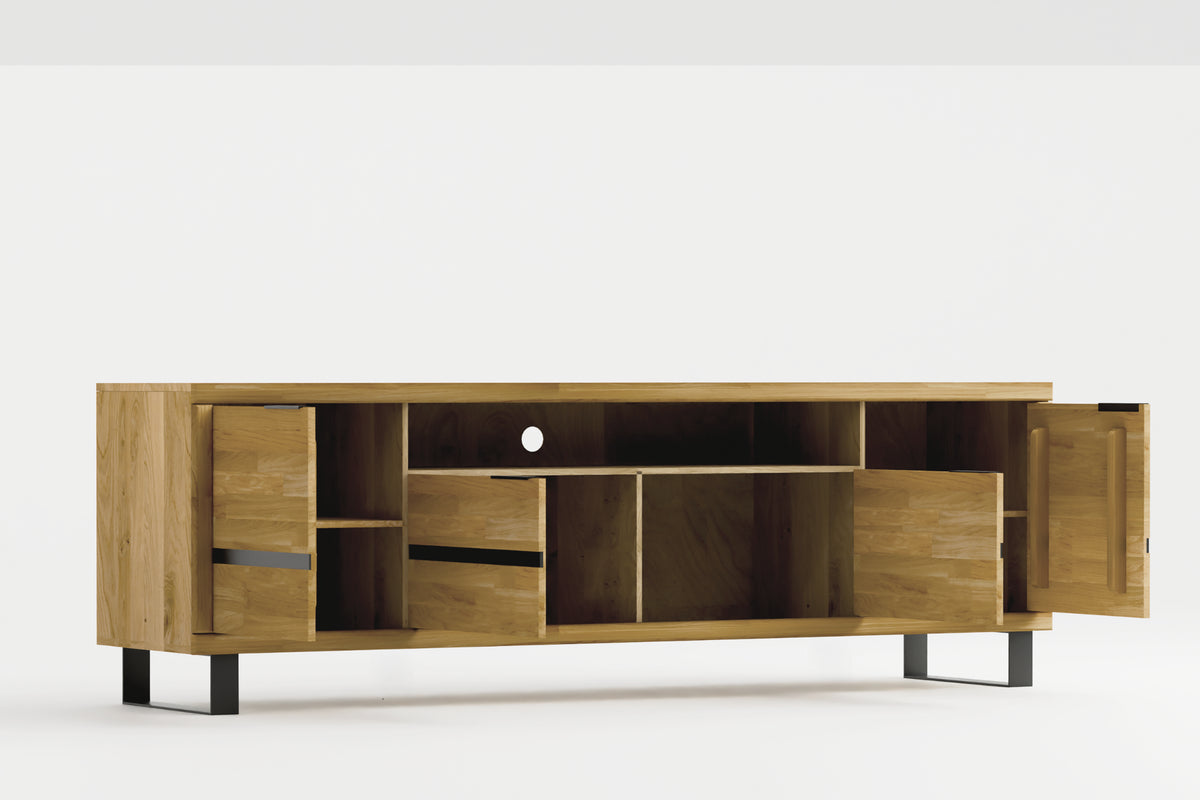 Beech TV Unit "Loft Natura"