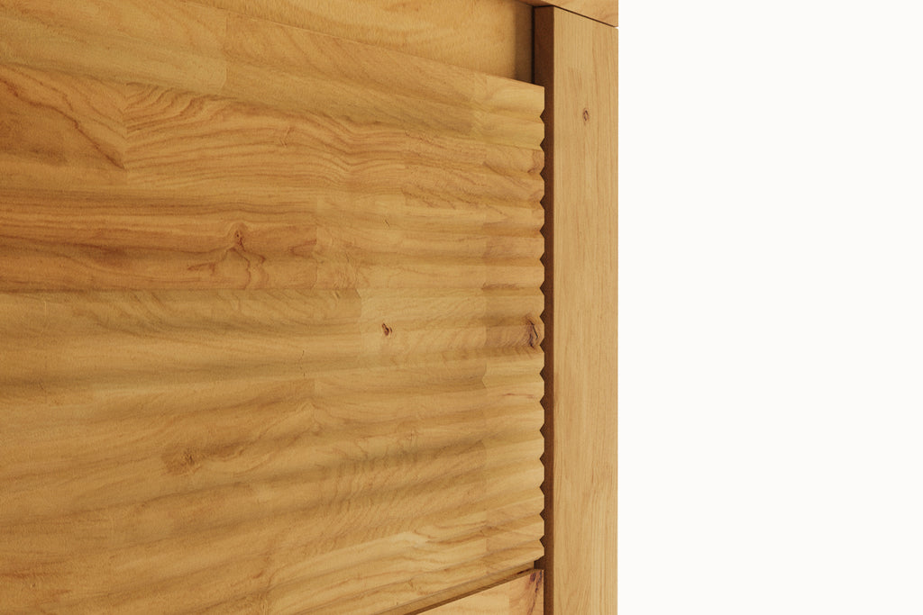 Beech Cabinet "Fala Drewna" (two-door)