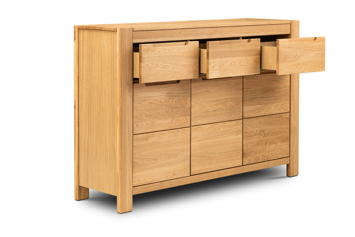 Oak Chest of Drawers "Ład i Spokój"