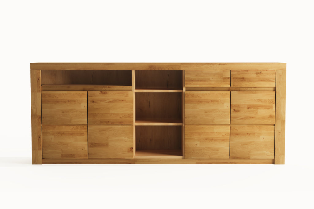 Beech Sideboard "Fala Drewna" (long)