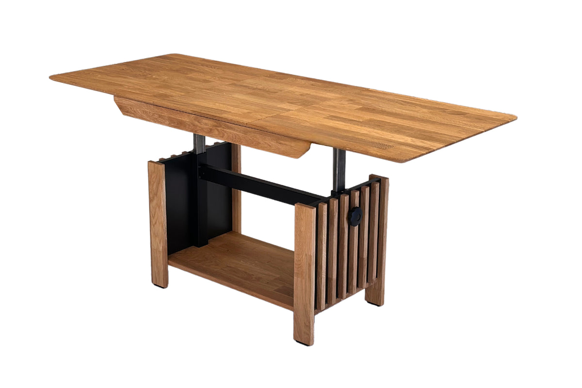Extendable Oak Table "Metamorfoza"