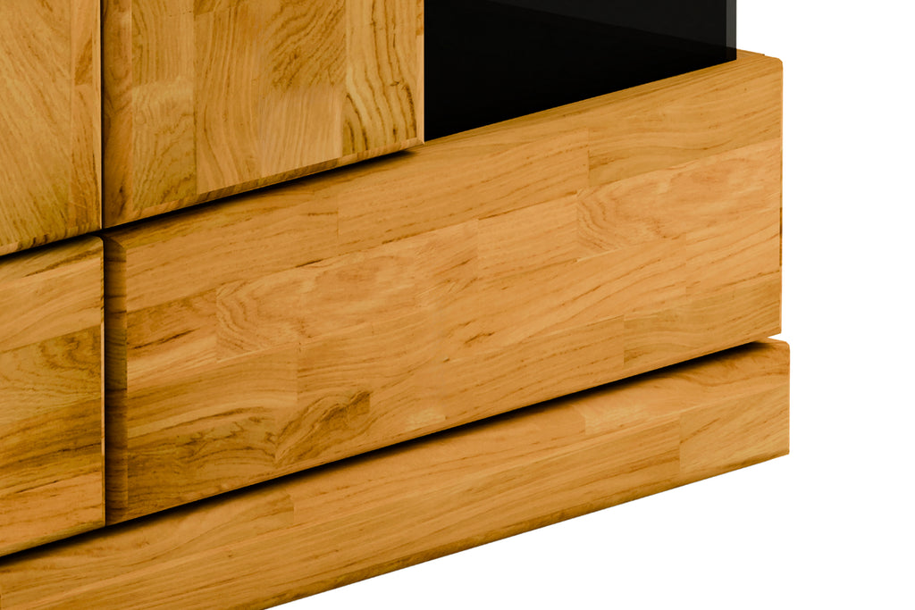 Beech TV Unit "Ciepły Wieczór" (large)