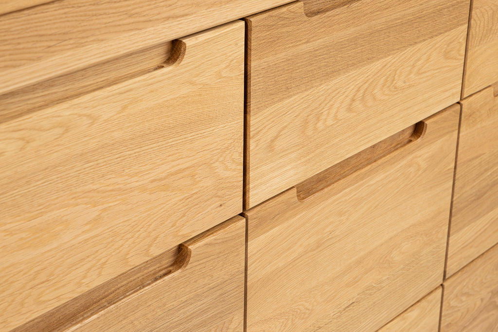 Oak Chest of Drawers "Ład i Spokój"