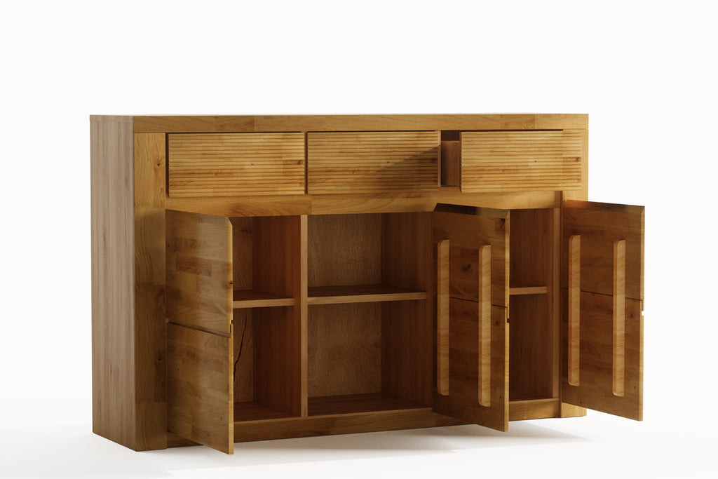 Beech Sideboard "Fala Drewna" (classic)